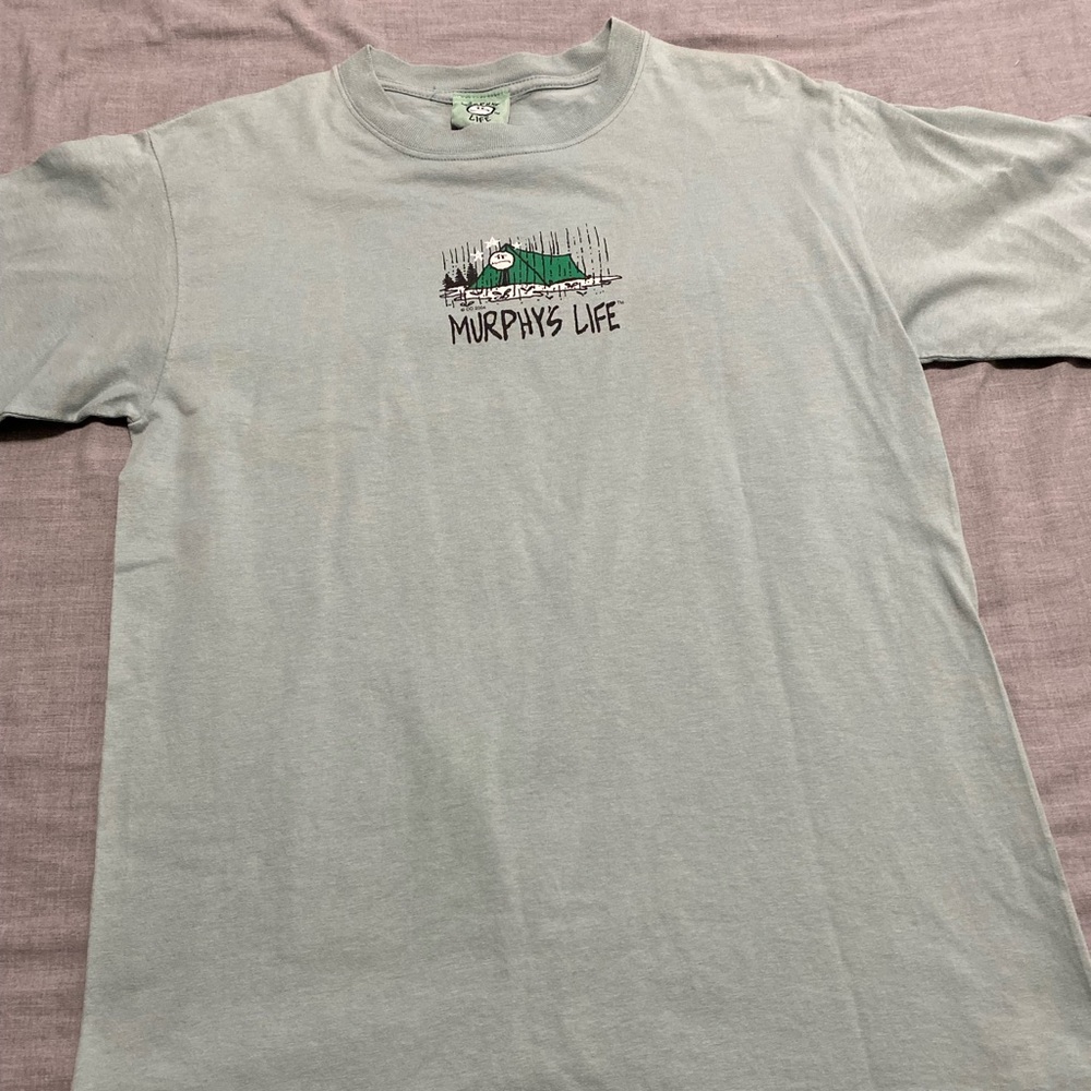 Murphy’s life cartoon camping tee